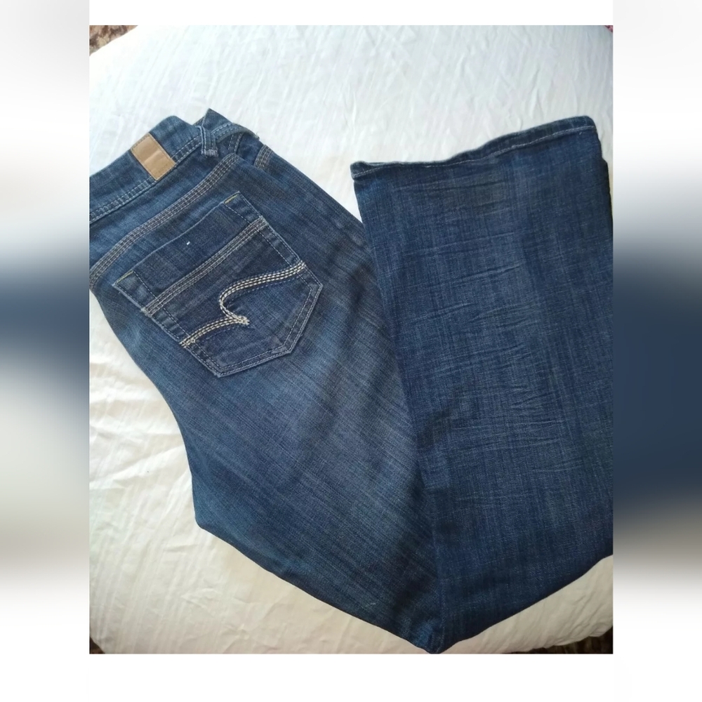 Maurice's 9/10 bootcut jeans short